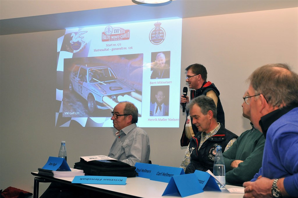 Jan Østergaard fortæller om Rally Monte Carlo Historique
(Foto: rallypics.dk – Viggo Johansen)